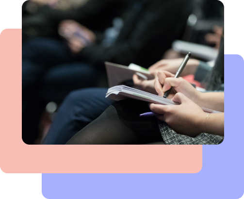 A consulting situation in an office